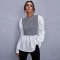 חולצת פפיטה עם שרוולים נפוחים